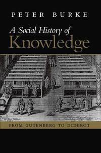 bokomslag A Social History of Knowledge: From Gutenberg to Diderot