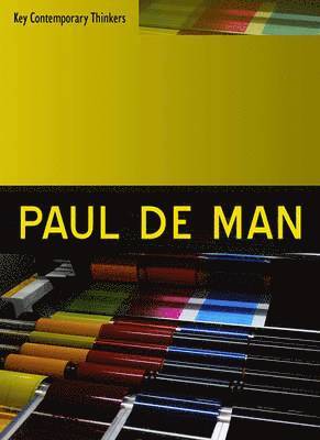 bokomslag Paul de Man
