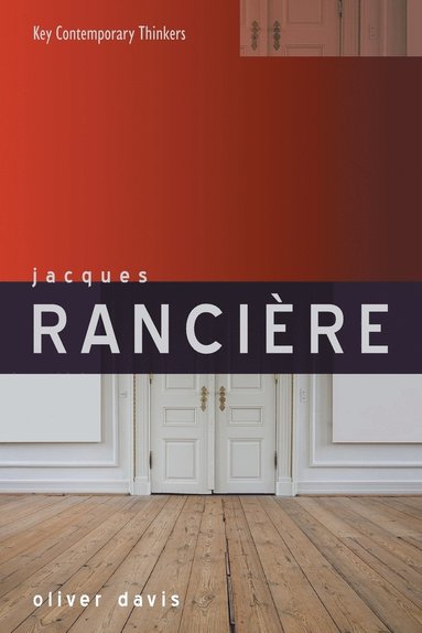 bokomslag Jacques Rancire