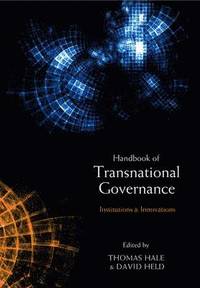 bokomslag The Handbook of Transnational Governance