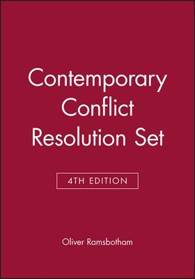 Oliver Ramsbotham, Tom Woodhouse, Hugh Miall, Christopher Mitchell - Contemporary Conflict Resolution, 4e Set, Häftad