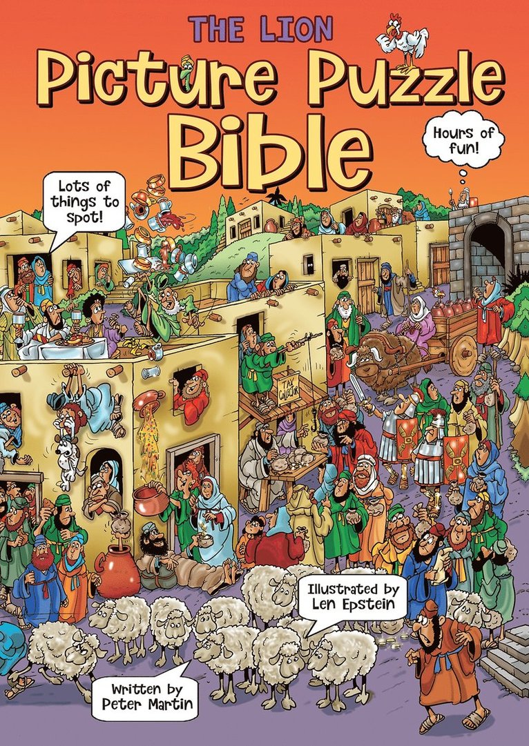 Peter Martin - Lion Picture Puzzle Bible, Inbunden
