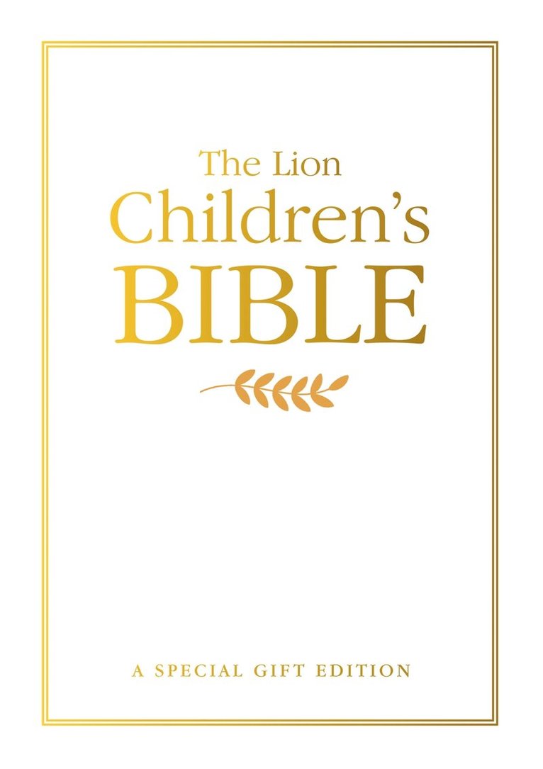 Lion Children's Bible Gift edition