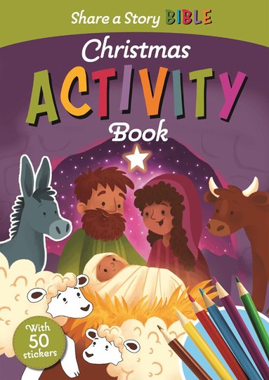 Deborah Lock - Share a Story Bible Christmas Activity Book, Häftad