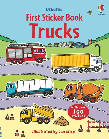 Sam Taplin - First Sticker Book Trucks, Häftad