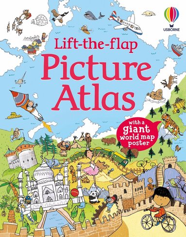 Alex Frith - Lift-the-Flap Picture Atlas, Kartonnage