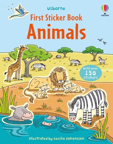 Jessica Greenwell - First Sticker Book Animals, Häftad