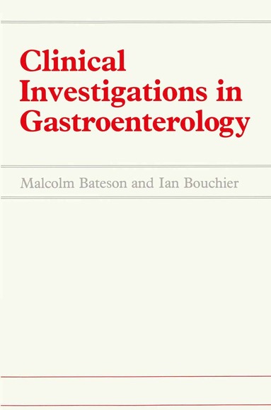 bokomslag Clinical Investigations in Gastroenterology