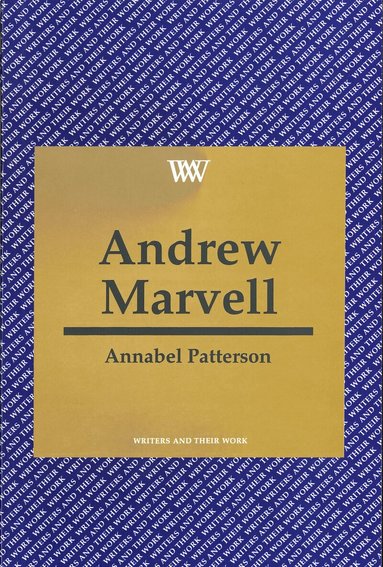 Annabel Patterson - Andrew Marvell, Häftad