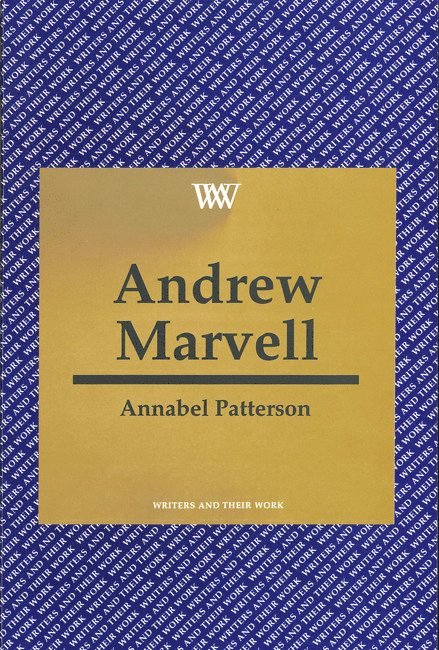 Annabel Patterson - Andrew Marvell, Häftad