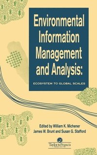 bokomslag Environmental Information Management And Analysis