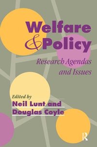 bokomslag Welfare And Policy