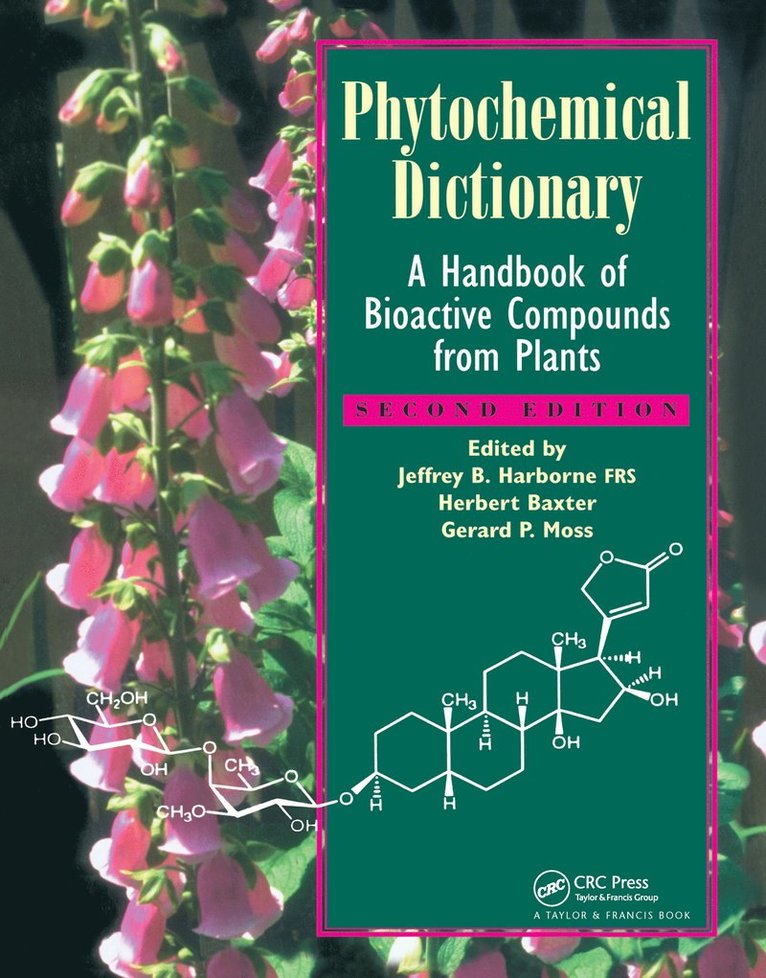 Herbert Baxter, J.B. Harborne, Gerald P. Moss - Phytochemical Dictionary, Inbunden