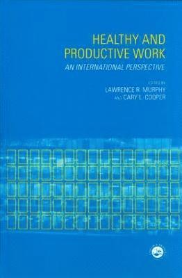 Healthy and Productive Work 1