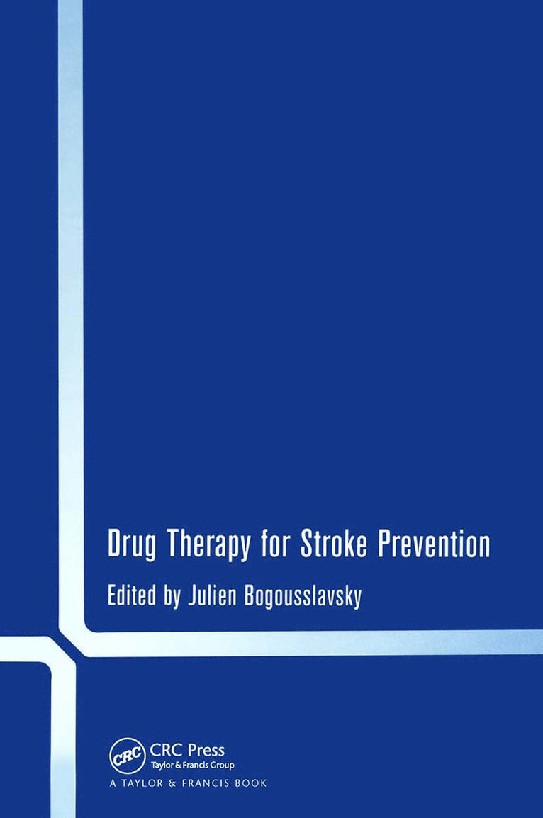 Drug Therapy for Stroke Prevention 1