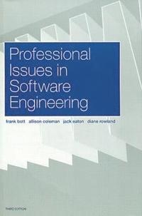 bokomslag Professional Issues in Software Engineering