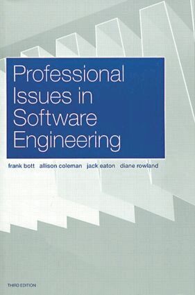 Frank Bott - Professional Issues in Software Engineering, Häftad