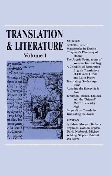Stuart Gillespie, University of Glasgow) Gillespie, Stuart (Reader in English Literature - Translation and Literature 1, Häftad