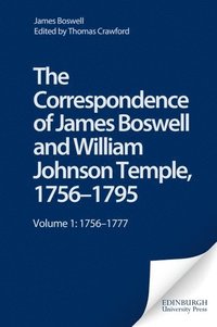 bokomslag Correspondence of James Boswell and William Johnson Temple, 1756-1795