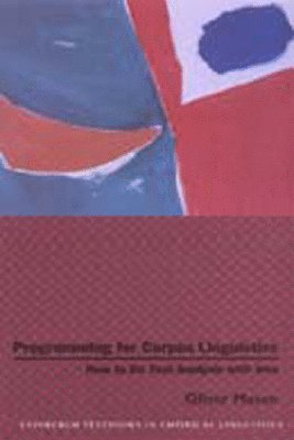 bokomslag Programming for Corpus Linguistics