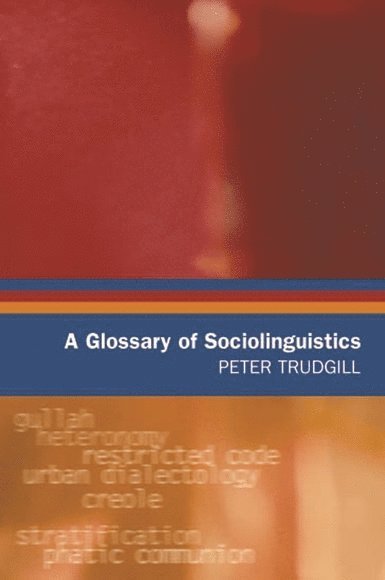Glossary of Sociolinguistics