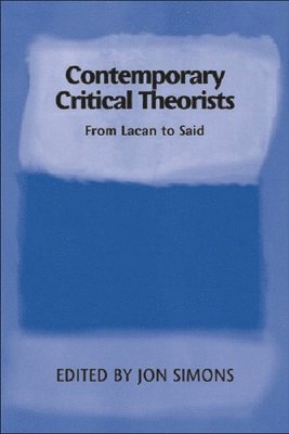 Contemporary Critical Theorists 1