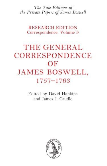 bokomslag General Correspondence of James Boswell, 1757-1763