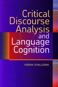 bokomslag Critical Discourse Analysis and Language Cognition