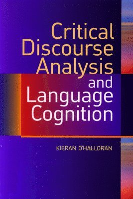 Critical Discourse Analysis and Language Cognition 1