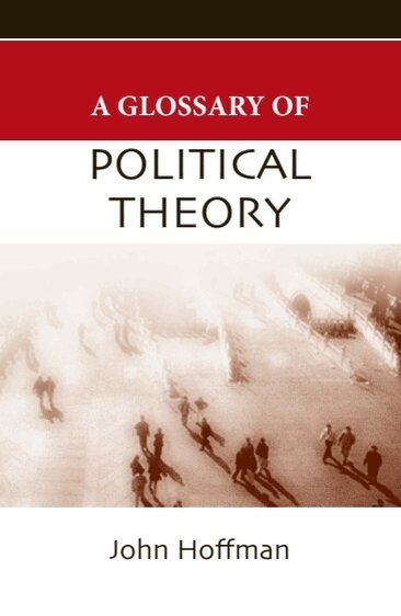 John Hoffman - Glossary of Political Theory, Häftad