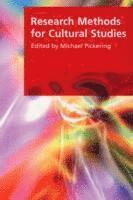 bokomslag Research Methods for Cultural Studies
