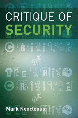 Critique of Security 1