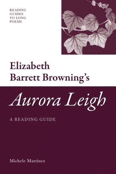 bokomslag Elizabeth Barrett Browning's 'Aurora Leigh'