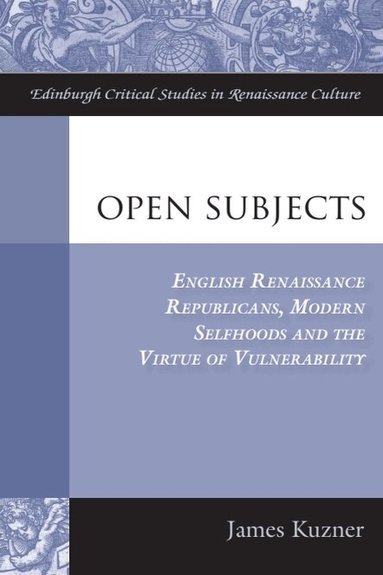 James Kuzner - Open Subjects, Inbunden