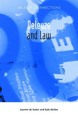 bokomslag Deleuze and Law