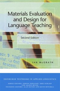 bokomslag Materials Evaluation and Design for Language Teaching