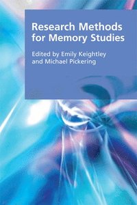bokomslag Research Methods for Memory Studies