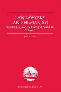 bokomslag Law, Lawyers, and Humanism