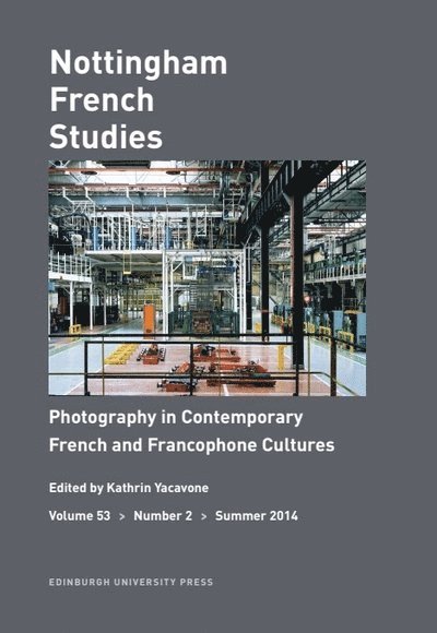 Photography in Contemporary French and Francophone Cultures