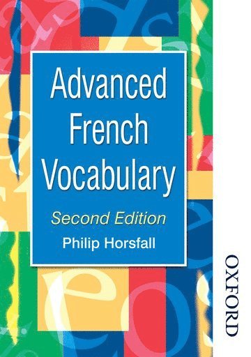 bokomslag Advanced French Vocabulary