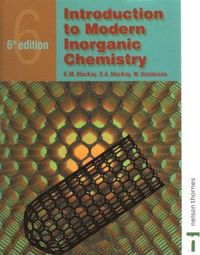 bokomslag Introduction to Modern Inorganic Chemistry, 6th edition