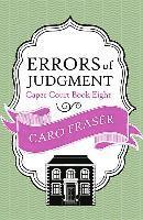 bokomslag Errors Of Judgment (Caper Court #8)