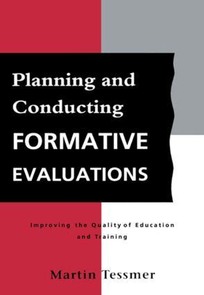 Martin Tessmer - Planning and Conducting Formative Evaluations, Häftad