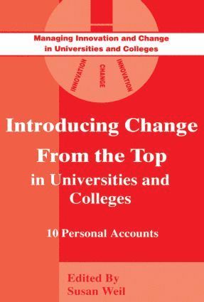 bokomslag Introducing Change from the Top in Universities and Colleges