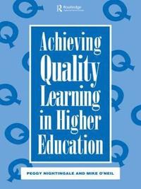 bokomslag Achieving Quality Learning in Higher Education