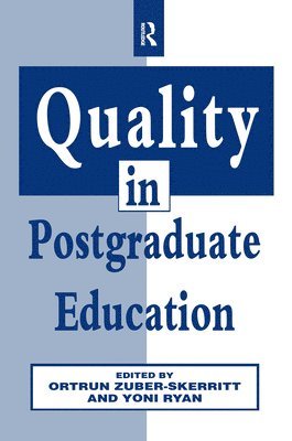 Quality in Postgraduate Education 1