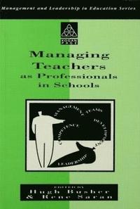 bokomslag Managing Teachers as Professionals in Schools