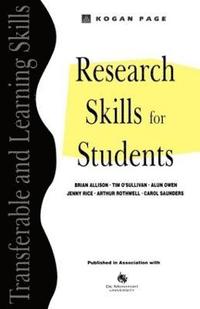 bokomslag Research Skills for Students