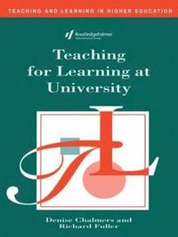 bokomslag Teaching for Learning at University