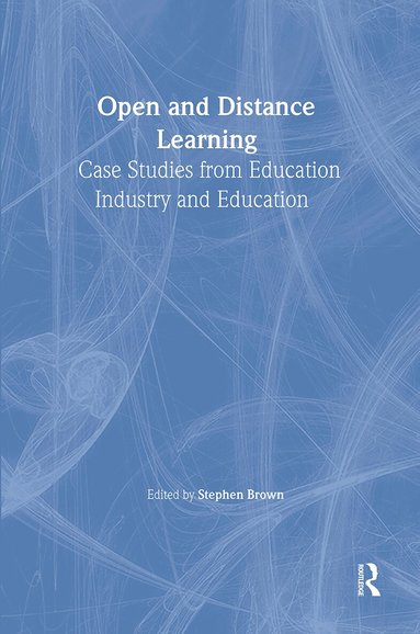 Stephen Brown - Open and Distance Learning, Inbunden